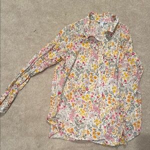 Floral Button-Up Shirt